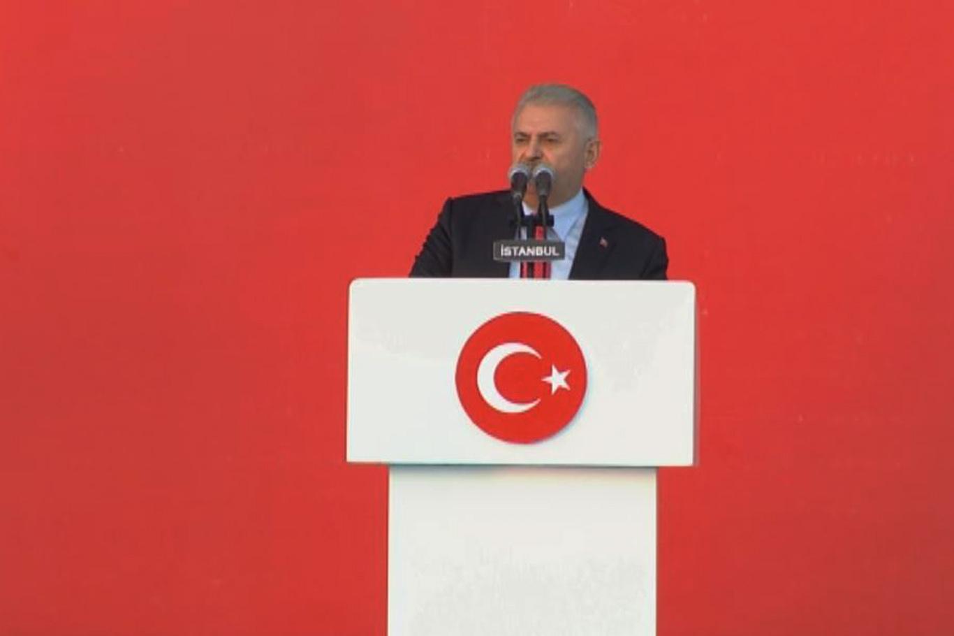 Başbakan Yıldırım: Topraklarımızı işgal edeceklerdi Başbakan Yıldırım: Topraklarımızı işgal edeceklerdi